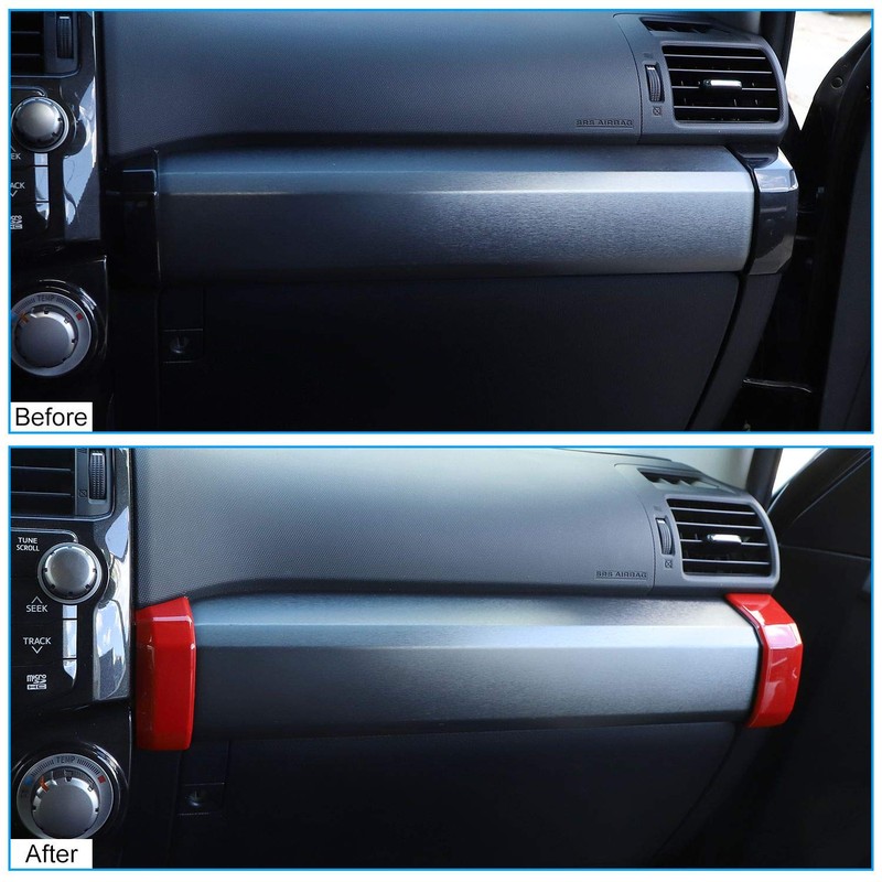 JeCar Center Console Co-Pilot Passenger Side Strip Cover Trim for
