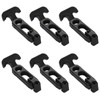 Acrux7 6Pcs Rubber Latches Flexible T Handle Draw Latch 4.3