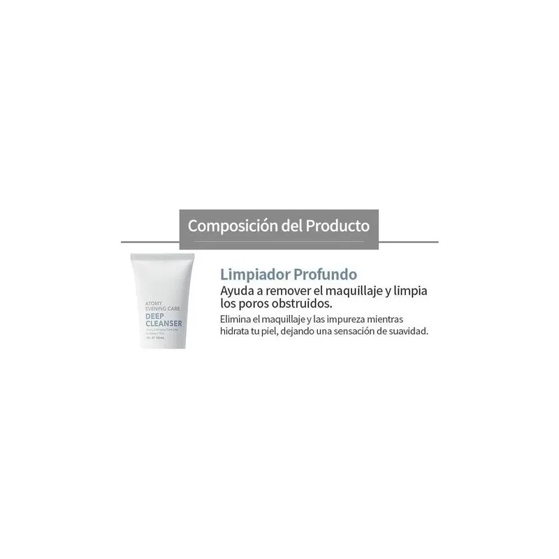 Atomy Kit De Limpieza Facial Coreana 4 Pasos