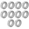 10Pcs Ball Bearing Stainless Steel S6904Z 20x37x9mm for Skateboards Roller