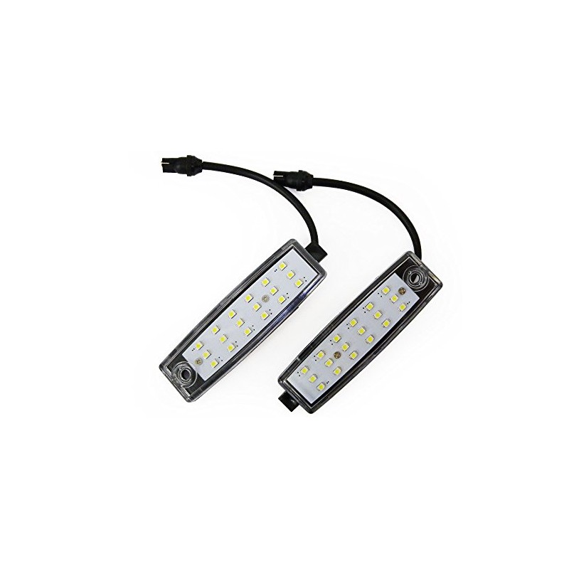 信玄 LED ライセンスランプ ナンバー灯 ユニット 2個セット 36連 ハイエース 200系 専用【YP】