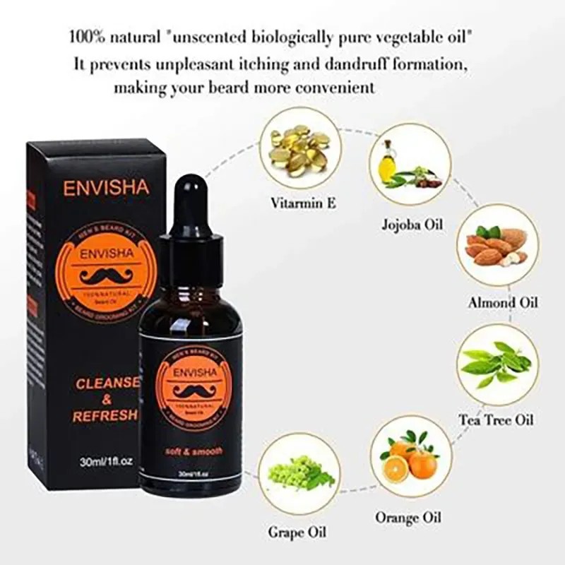 Kit De Cuidado Para Barba Para Hombres, Papás, Novios, Espos