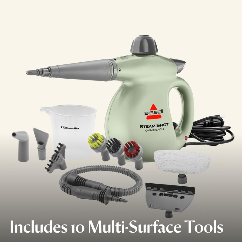 BISSELL® Steam Shot™ OmniReach handheld portable steam cleaner for tile,