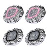4 Pcs Aluminum Foil Heat Cap for Cinditioning,Hair Dyeing And