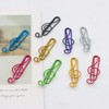 Large Paper Clips, 1.6 Inch, 40mm, 50 Pcs, Multicolored Note