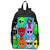 ZPSOSPZ Rhythm Box Cartoon Schoolbag, Rhythm Box Game Themed Backpack,