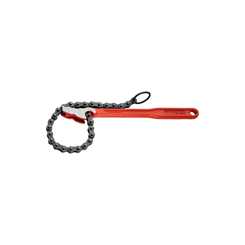 Rothenberger 70235 R-L Tongue Chain Wrench, Red/Black/Grey, 115 ml