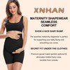 XNHAN-Women's Seamless Maternity Shapewear Small Black