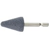 Yanase Impact Whetstone with Shaft A (Gray), Triangle, 0.25 inch