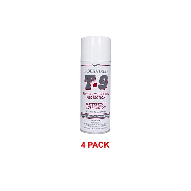 BOESHIELD T-9 Rust & Corrosion Protection/Inhibitor and Waterproof Lubrication, 12