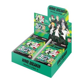 BANDAI WIND BREAKER Clear Visual Card (Pack Box) 20 Pack