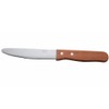 Winco KB-15W Wooden Handle 5" Blade Jumbo Steak Knifes -