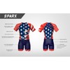 Sparx Mens Elite Aerosuit Triathlon Suit Mens Short Sleeve Tri