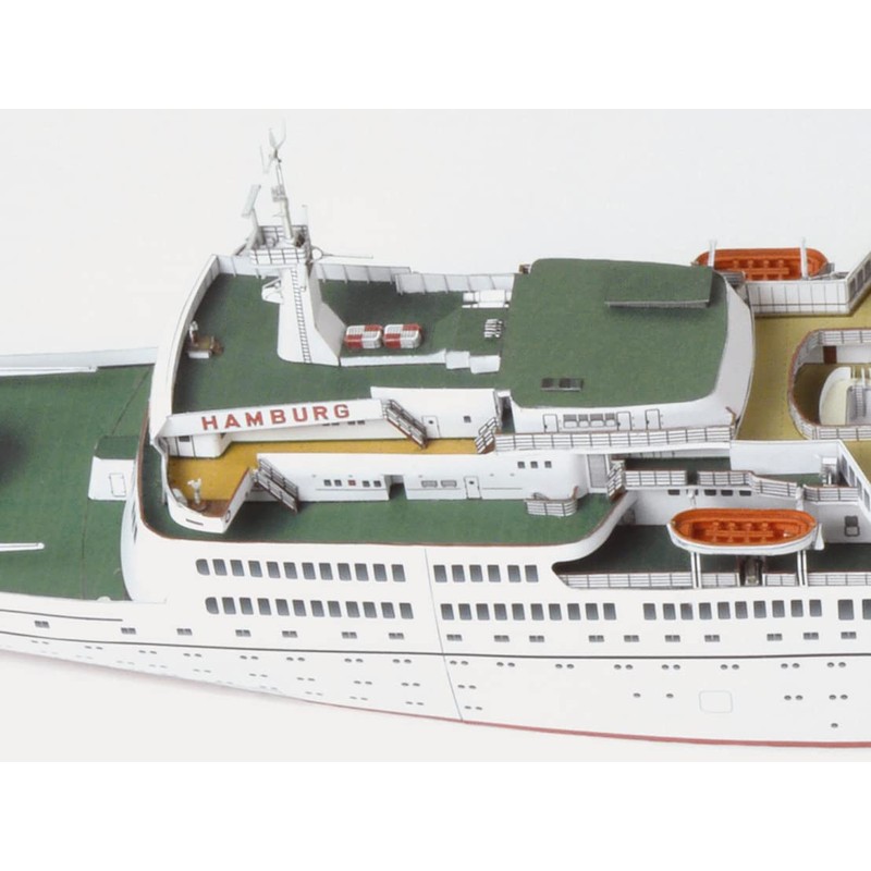 HMV HAMBURGER MODELLBAUBOGEN VERLAG Cruise ship TS Hamburg