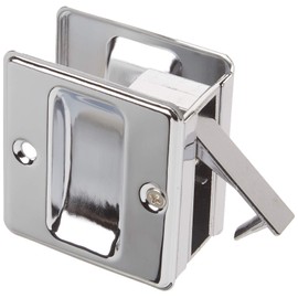 idh by St. Simons 25410-026 Premium Quality Solid Brass Pocket Passage Door Pull, Polished Chrome