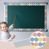 Qeeenar 24 Pcs Magnetic Borders for Classroom Whiteboard Magnetic Strips