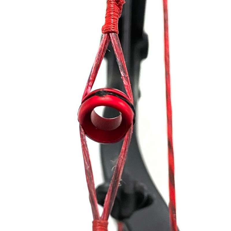 Southland Archery Supply Curved Round Aluminum Peep Sight for Archery