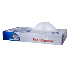 FoodHandler 104-FHCT12 FoodHandler Textra Textured Cast, Poly, SM, Clear (Pack of 1000)
