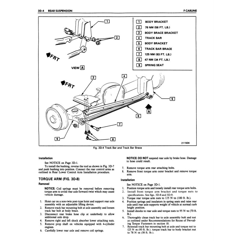 1985 Chevy Camaro Shop Manual
