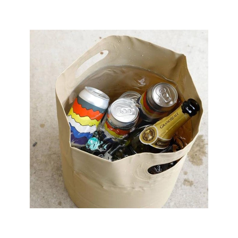 Tarp Bag Round S Black