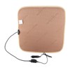 Square Car Seat Heating Pad With Plush Cover 12V Car