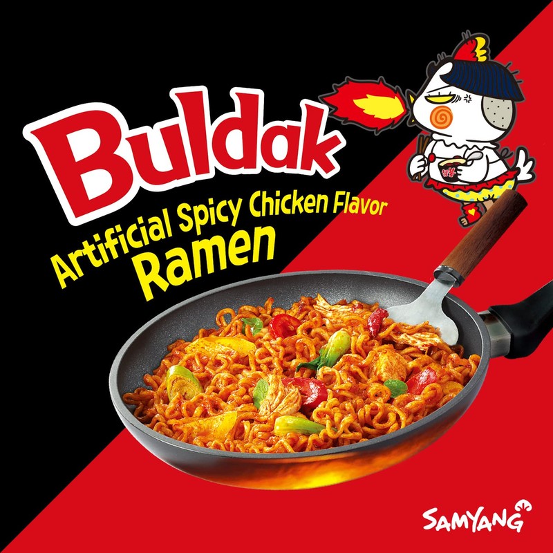 Samyang Buldak Spicy Hot Chicken Stir Fried Big Bowl Ramen