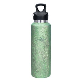 Boundless Voyage Ti3258D Titanium Water Bottle Vacuum Insulated Thermal Insulated Thermos Flask 20.2 fl oz (600 ml), Lightweight, Durable, Rust Free, Antibacterial, Water Bottle, One-Touch Open