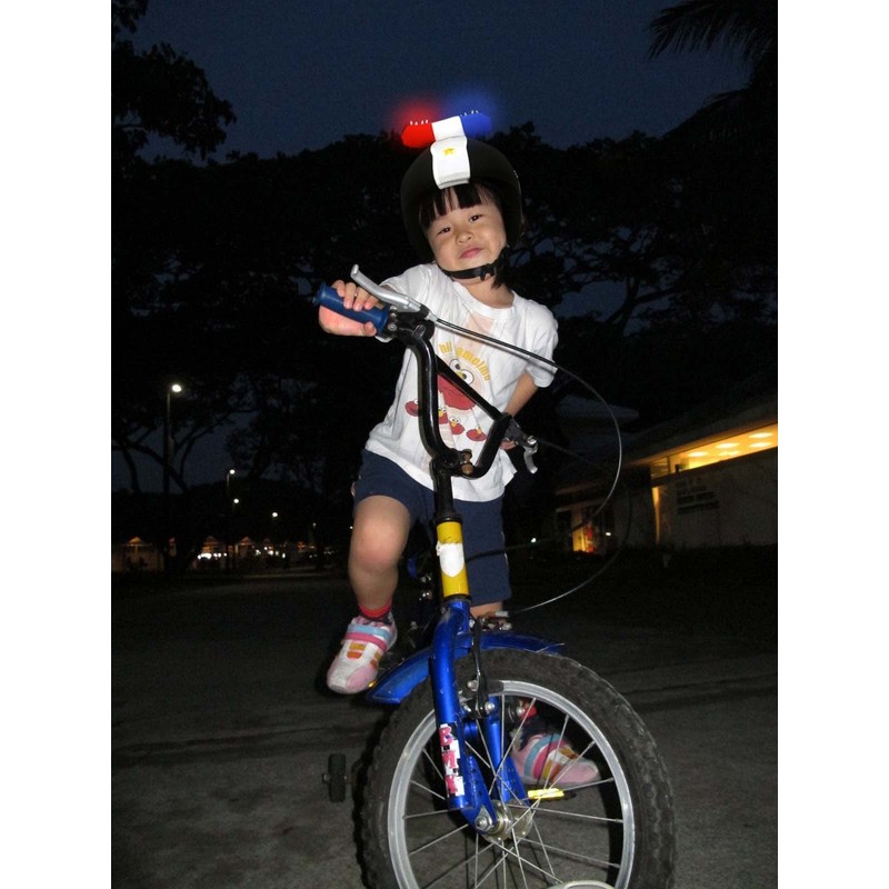 COOLCASC LED POLICE Multisport Helmet Cover