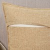 Madizz Set of 2 Polyester Linen Cushion Covers, Soft Decorative