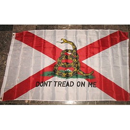 Florida State Gadsden Flag 3'x5' Dont Tread On Me Banner
