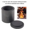 Graphite Crucible, 40 x 40 mm High Purity Jewellery Tools,