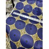 Navy, gold & black Ankara
