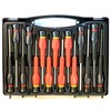 15 Pcs Telecommunication Precision Screwdriver Set Electrical Tool w/Kit Case.