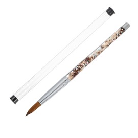 Baluue Nail Art Brush Delicate Manicure Painting Tool for Professional Use for Fine Details Patterns Flowers Lightweight Easy to Carry Suitable for Home and Salon Use