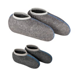 Desermo Set of 2 Wellington Boot Socks with Moisture Protection - Soft Horsehair Socks, 37 / 38