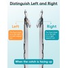 I-EASYDWW Multi-Slots Telescopic Stay Rod for Top-Hung Window, SUS304, 2