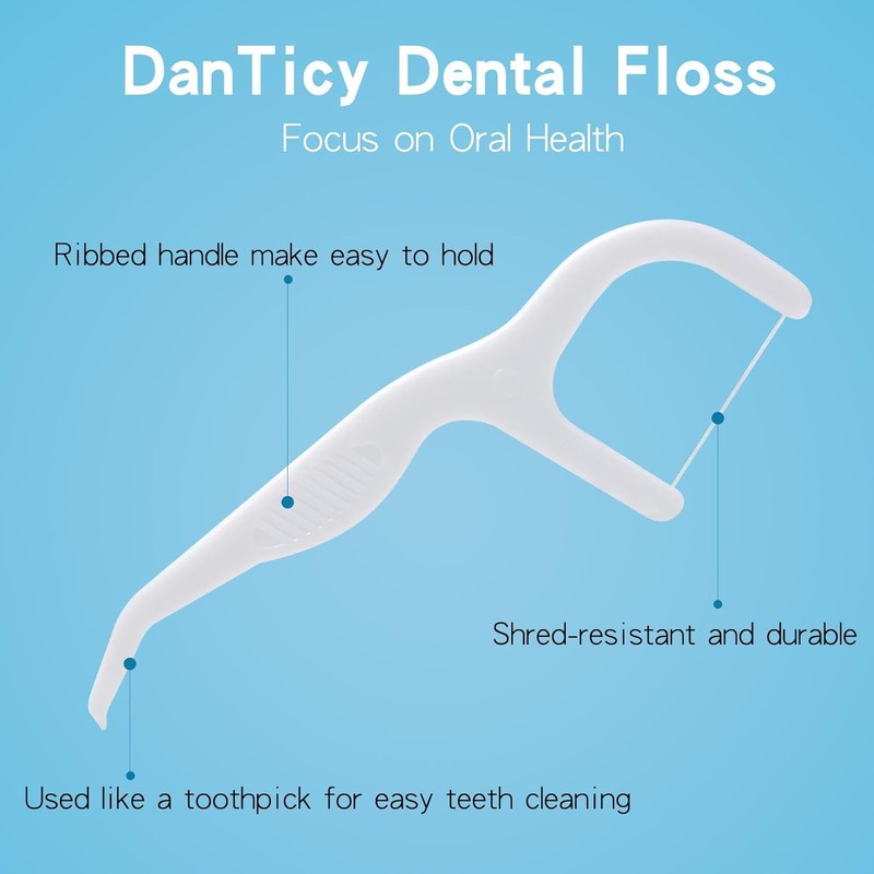Extra Strong Dental Floss Picks | Professional Clean Flosser Picks