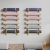 Wall-mounted Yoga Mat Rack, Yoga Mat Holder, Multi-layer, Multifunctional Fitness