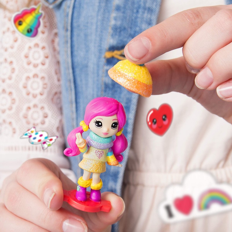 Party PopTeenies 6044093 "Double Surprise Poppers Toy, Multicolor