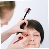 Healeved 3pcs Double Head Portable Eyebrow Brush Eyelash Curler Fashion