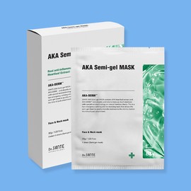 Sante Aca Mask Semi-Gel Sensitive skin trouble soothing mask pack 1 box (5 pieces) + S1-2 bundle set / 상떼 아카 마스크 세미겔 예민피부 트러블 진정 마스크팩 1박스 (5개입)+S1-2번들셋