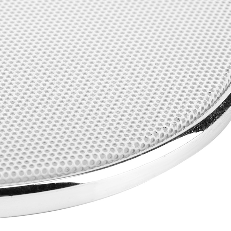 5in Plastic Frame White Mesh Car Audio Speaker Grill Guard