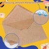 moinkerin 50 x Folding Cards Blank with Envelopes (250 g/m²