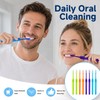 Ceonam 8 Pack Manual Interdental Toothbrushes Soft Bristle Oral Cleaning