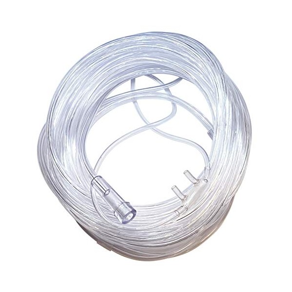 25pk Westmed #0195 Comfort Plus Adult Cannula with 25' Kink Resistant Tubing