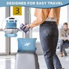 Nenolix Travel Blanket Airplane Compact with Bag, Travel Essentials 3