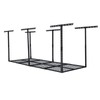 3x8Ft Heavy Duty Overhead Garage Storage Rack, Adjustable Ceiling Storage