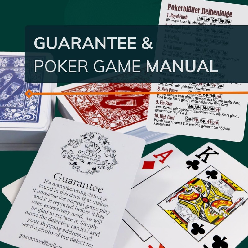Bullets Playing Cards | Waterproof Plastic Playing Cards – 2