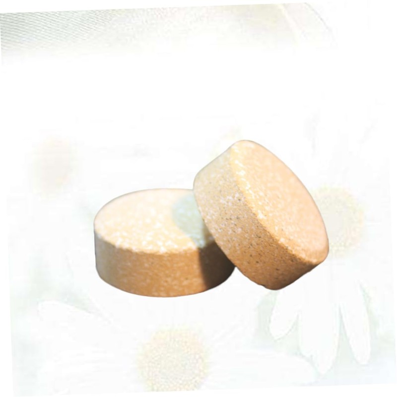 ORFOFE 10pcs Ginger Foot Care Effervescent Tablets for Soothing Massage