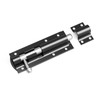 QUERGO Straight Tower Bolt Black 100mm (4") Heavy Duty Black